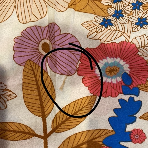 EUC Multicolored Floral 
Dress - Button Front Short Sleeve & pockets, Women’s XL - Picture 13 of 13